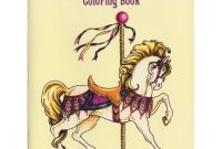 Carousel animals coloring book