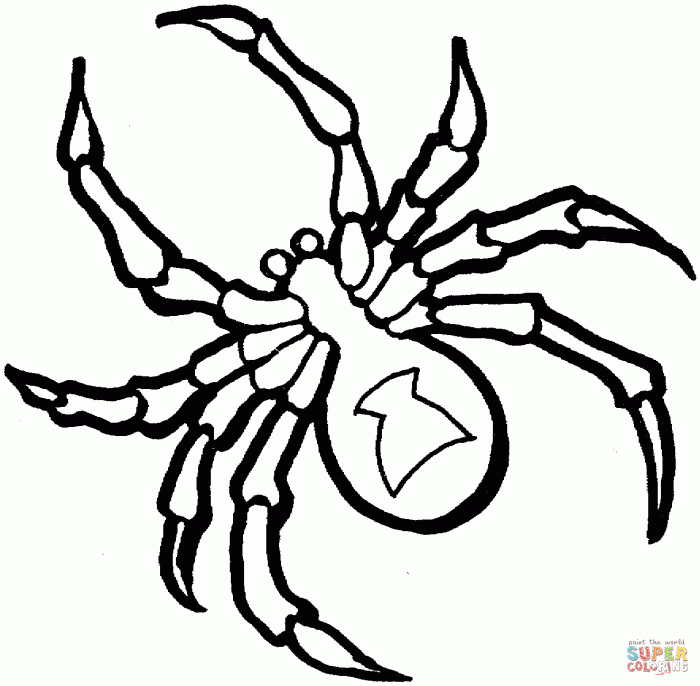 Black widow anime coloring pages