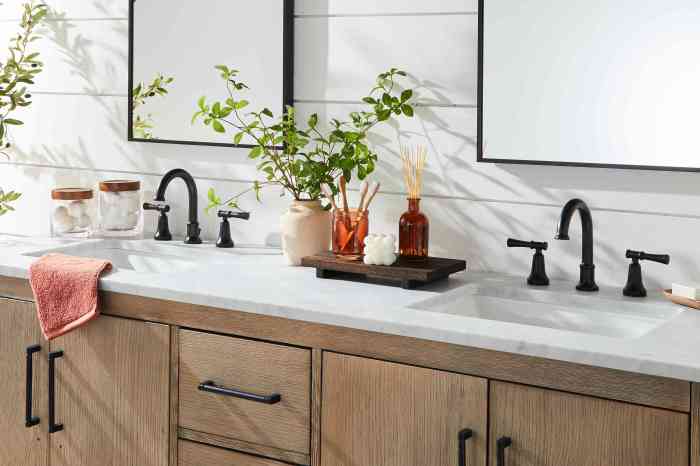 Bathroom countertop decor ideas