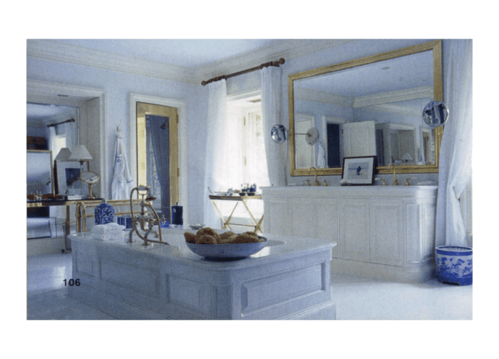 Ralph lauren bathroom decor