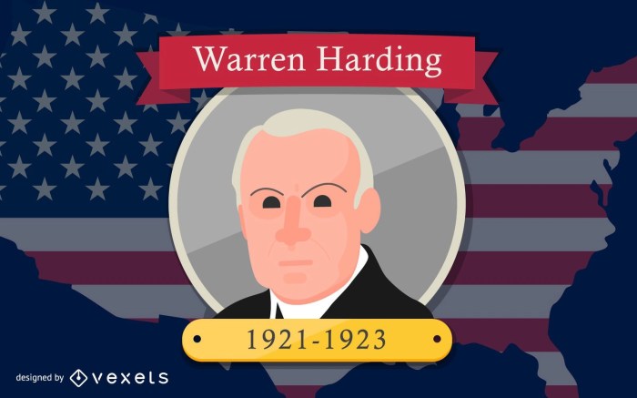 Warren g harding easy drawing