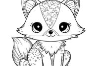 Animal scenes coloring pages