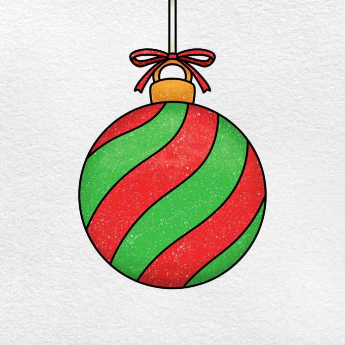 Easy christmas drawing ideas