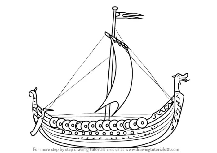 Viking ship drawing vikings tattoo wikingerschiff drawings norse wikinger longboat tattoos ideas face ships mythology life stained masterpiece glass nordic