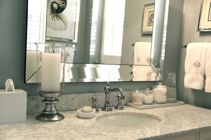 Bathroom countertop decor ideas