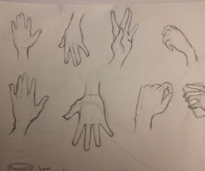 Wrist crops as a drawing easy