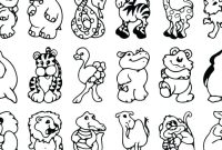 Preschool animal coloring pages free