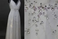 Crystal beaded wedding dresses