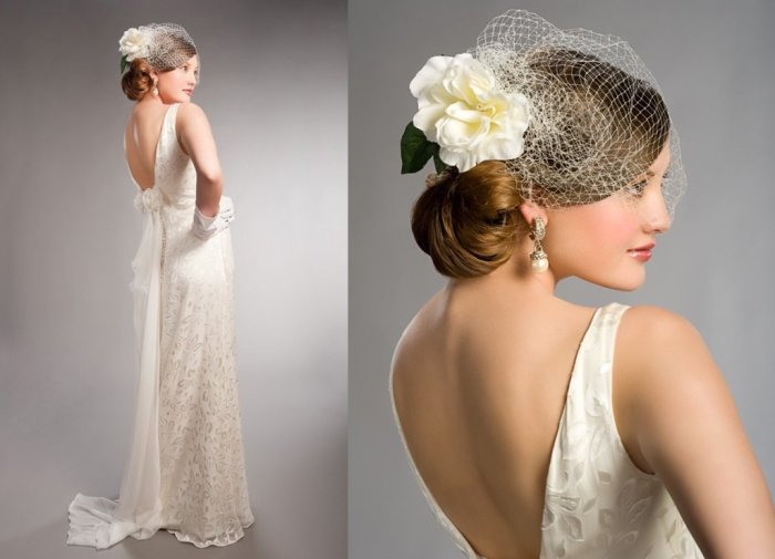 1930s inspired wedding dresses