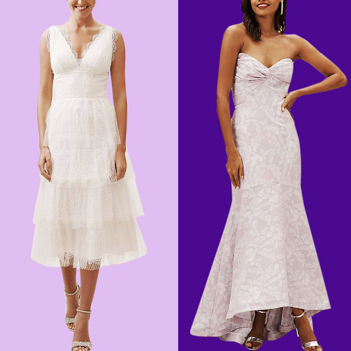 Anthro wedding guest dresses