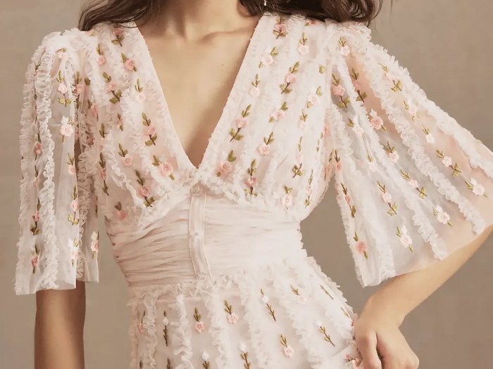 Anthropologie wedding dress sale