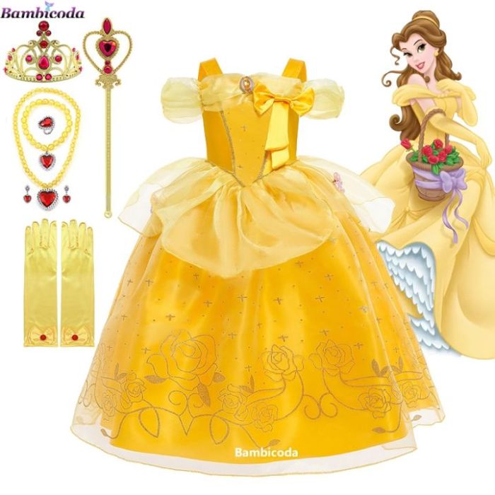 Belle's wedding dress live action