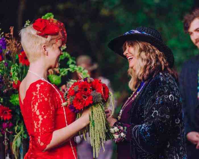 Day of the dead wedding dress