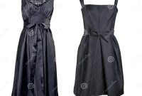 Black silk wedding dress