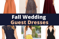 Womens fall dresses for wedding guest