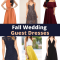 Womens Fall Dresses for Wedding Guest