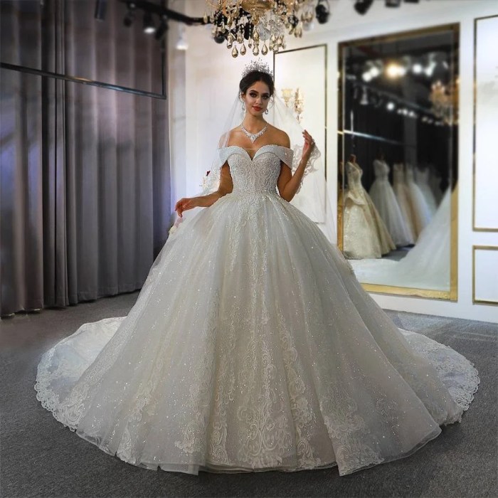 A line princess dresses wedding