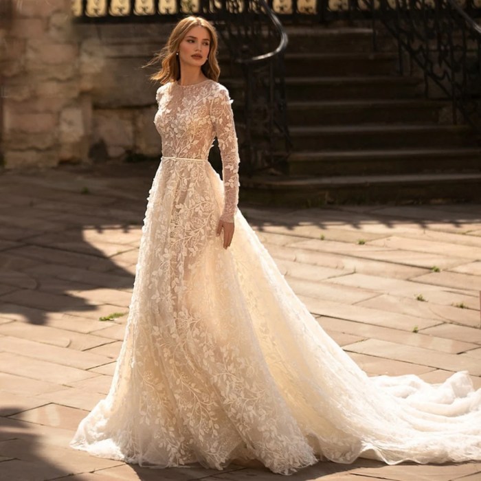 A line princess wedding dresses