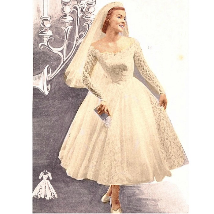 1950 inspired wedding dresses