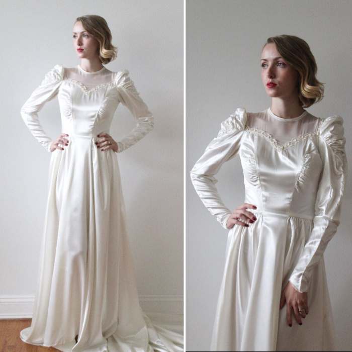 1940s wedding dresses vintage dress