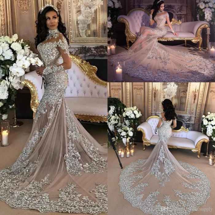 Cheap mermaid dresses wedding