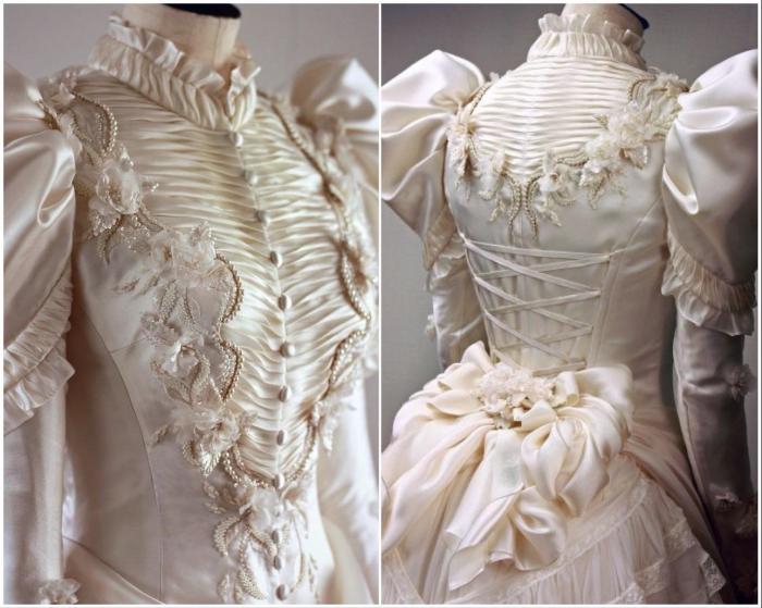 19th century wedding dresses