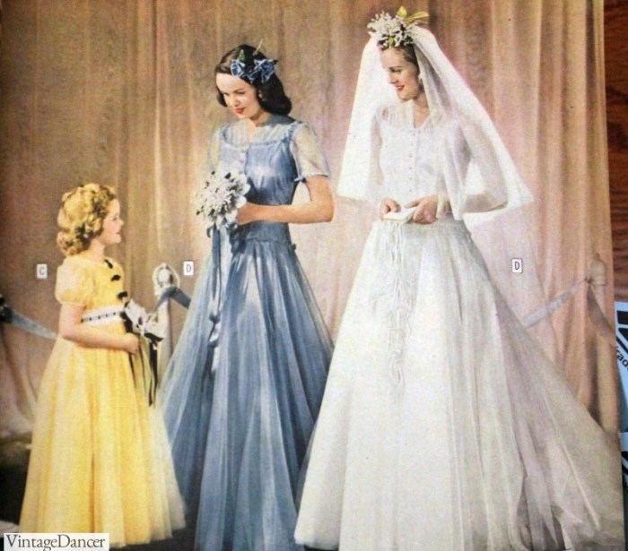 1940s inspired wedding dresses